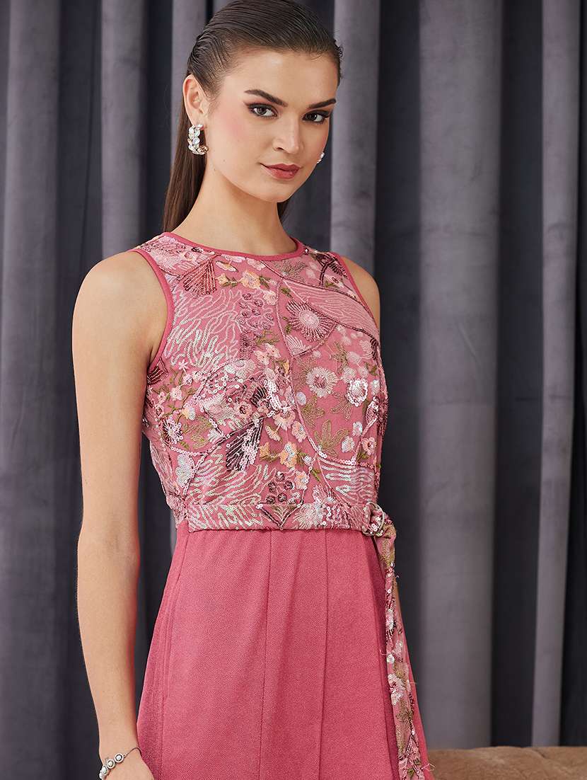 women embellished sleeveless jumpsuit - 22364134 -  Standard Image - 1