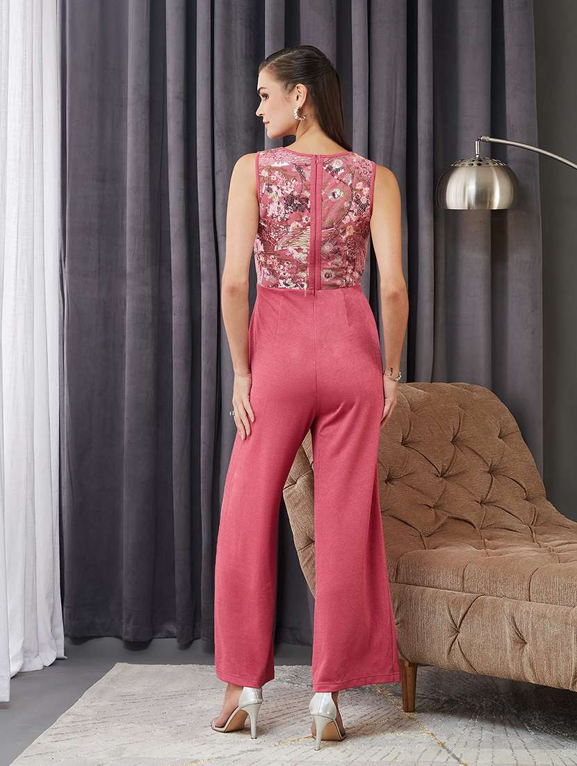 women embellished sleeveless jumpsuit - 22364134 -  Standard Image - 4