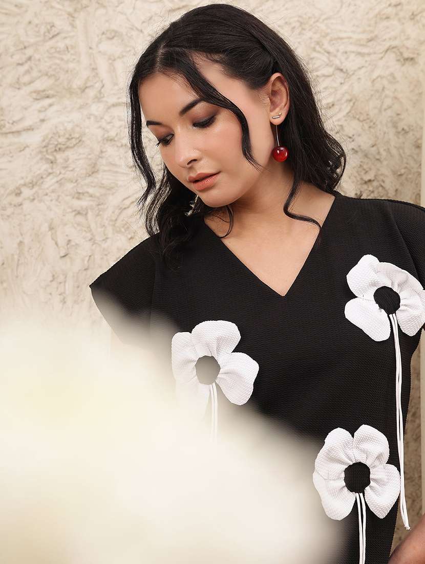 women solid top and skirt co-ord set - 22364456 -  Standard Image - 4