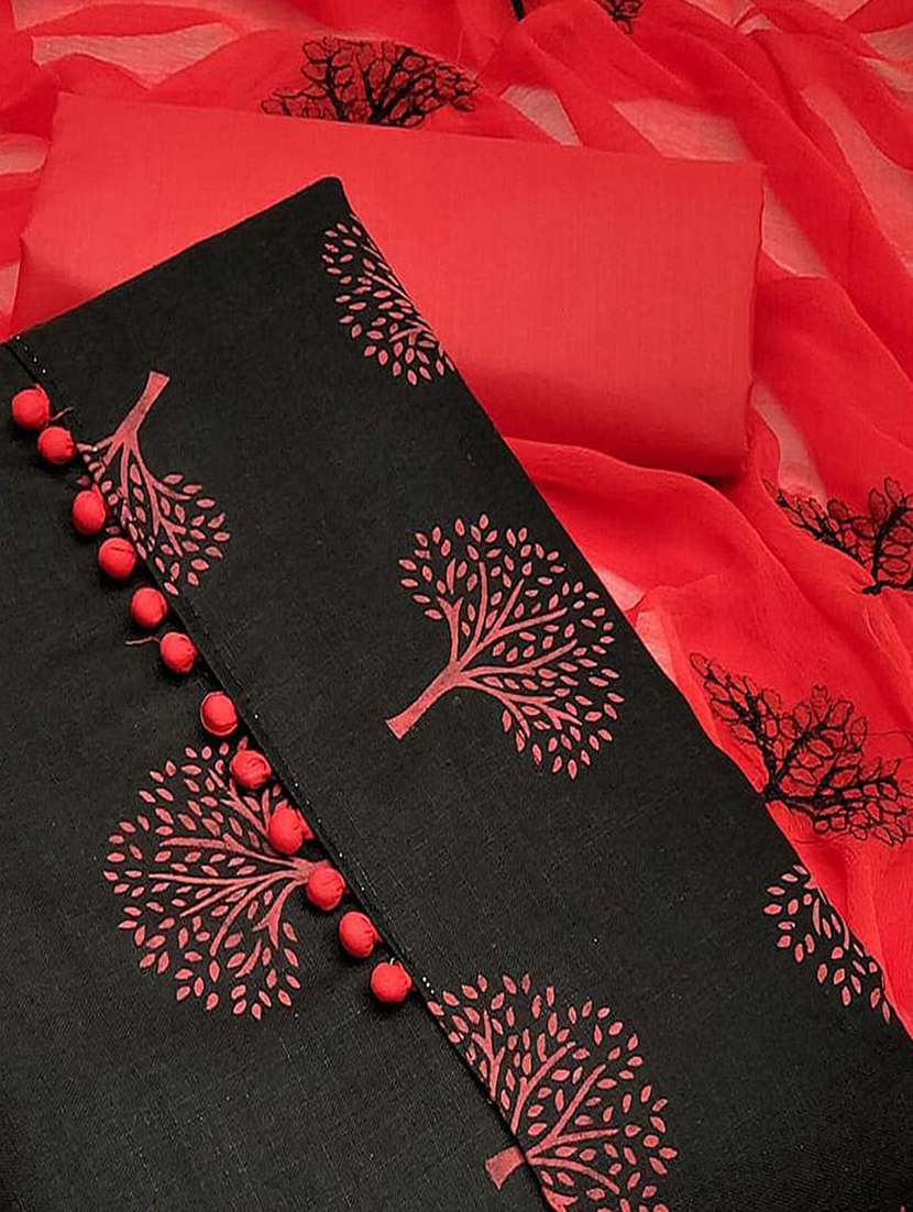 women printed unstitched suit set - 22368334 -  Standard Image - 1