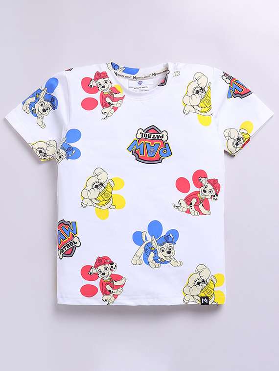 boys printed t-shirt and jogger set - 22368533 -  Standard Image - 1