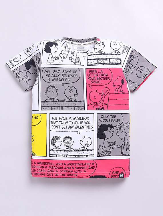 kids printed t-shirt and jogger set - 22368537 -  Standard Image - 1