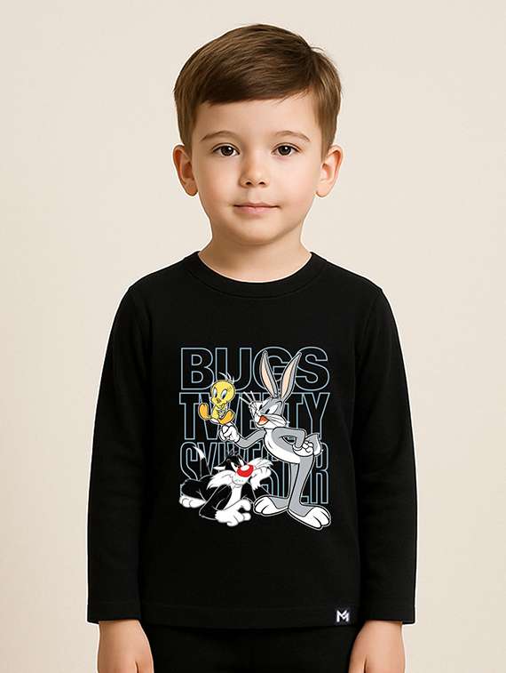Kids Printed T-shirt And Jogger Set - 22368544 -  Standard Image - 1