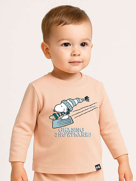 kids printed t-shirt and jogger set - 22368546 -  Standard Image - 1