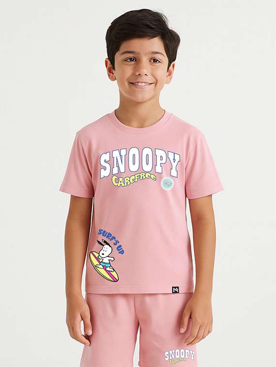 kids printed t-shirt and shorts set - 22368559 -  Standard Image - 1