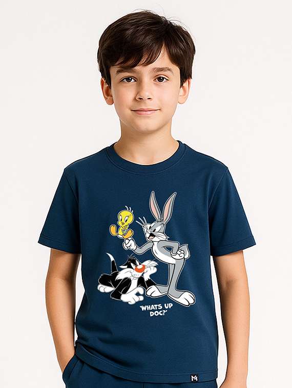 kids printed t-shirt and shorts set - 22368570 -  Standard Image - 1