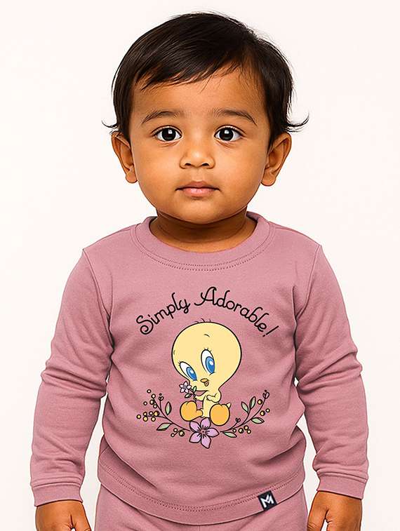 kids printed long sleeve full length set - 22368612 -  Standard Image - 1