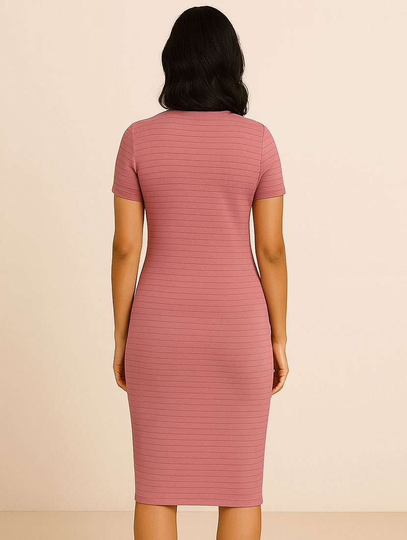 women printed short sleeve t-shirt dress - 22368643 -  Standard Image - 1