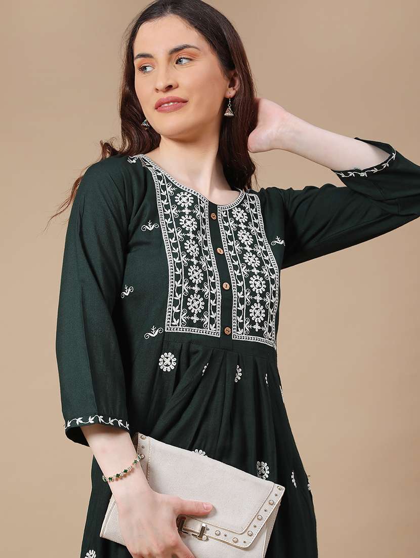 green rayon coord set - 22371136 -  Standard Image - 1