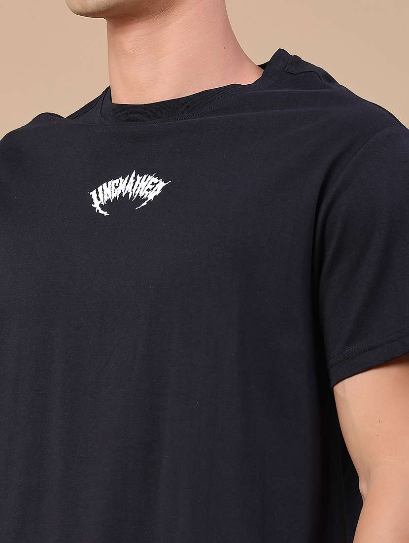 men printed short sleeve regular fit t-shirt - 22371165 -  Standard Image - 1
