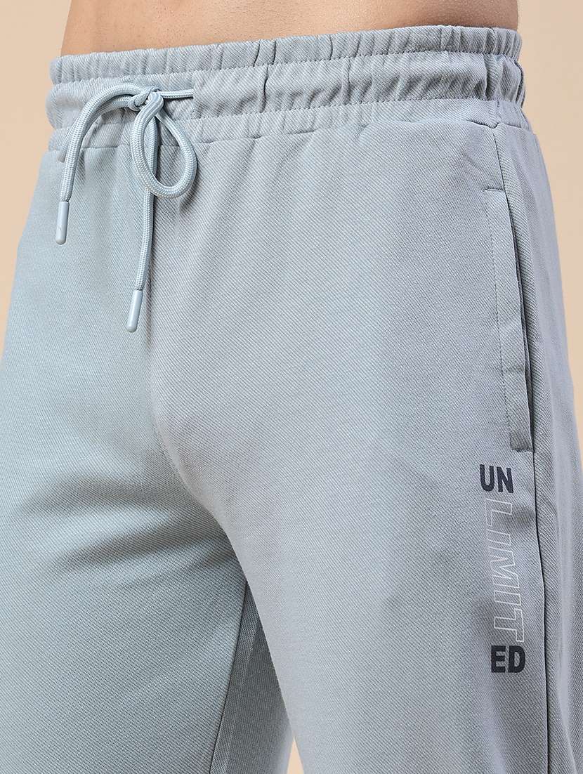 men solid mid rise regular fit track pant - 22371182 -  Standard Image - 1