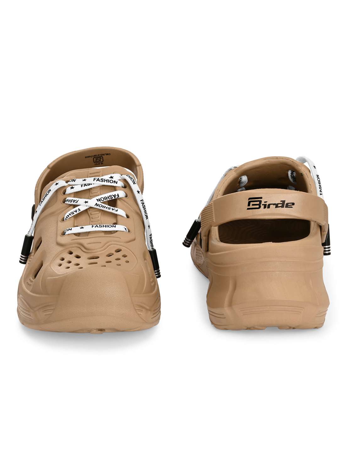 men beige solid clogs - 22371234 -  Standard Image - 4