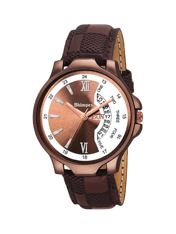 classic edge analog watch for men