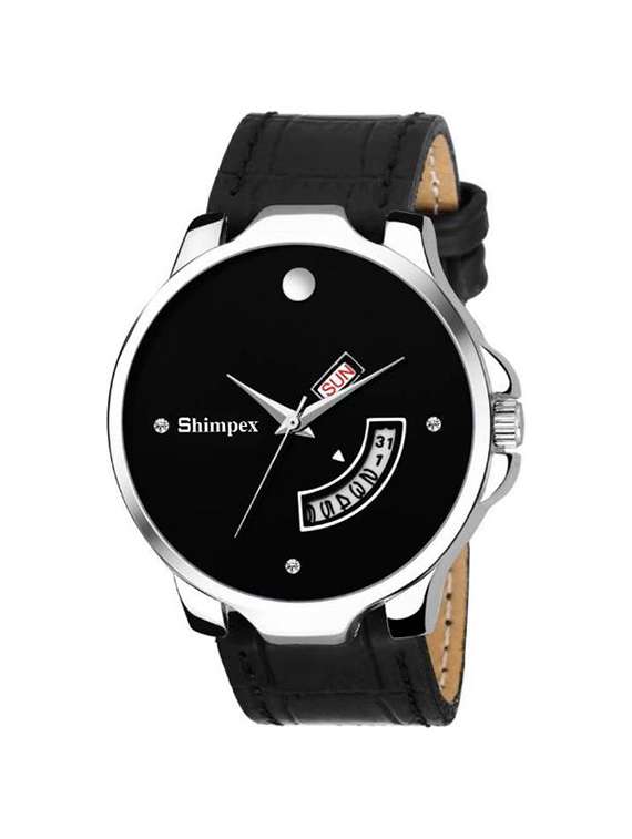 classic edge analog watch for men