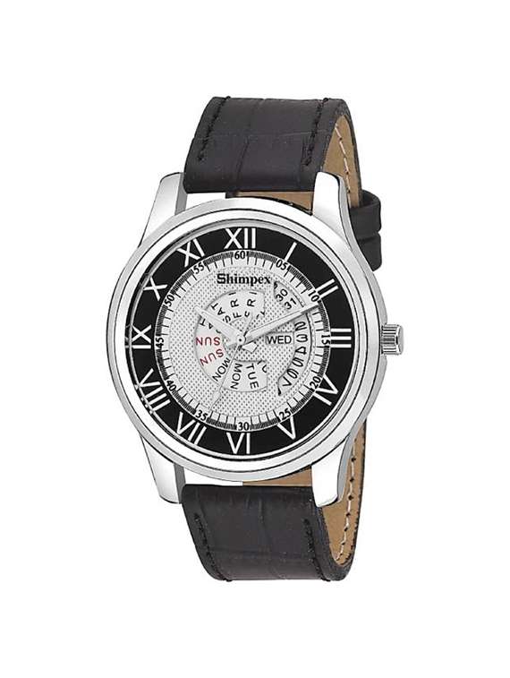 classic edge analog watch for men