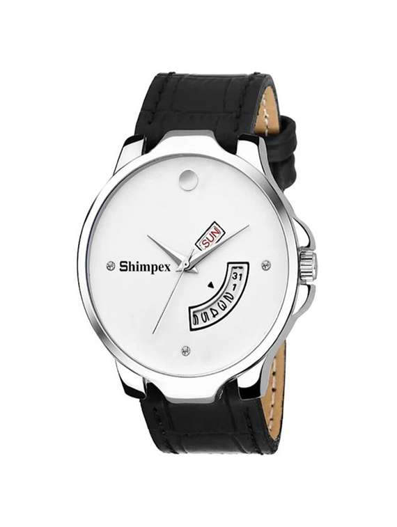 classic edge analog watch for men