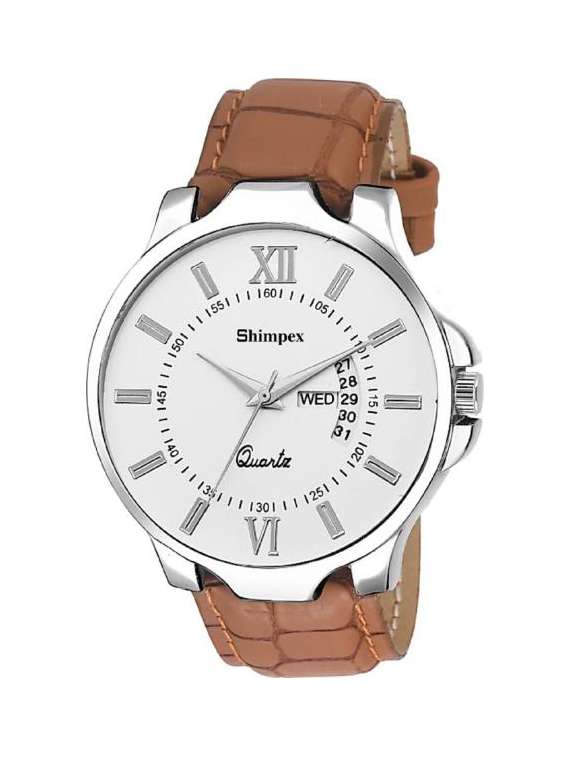 classic edge analog watch for men