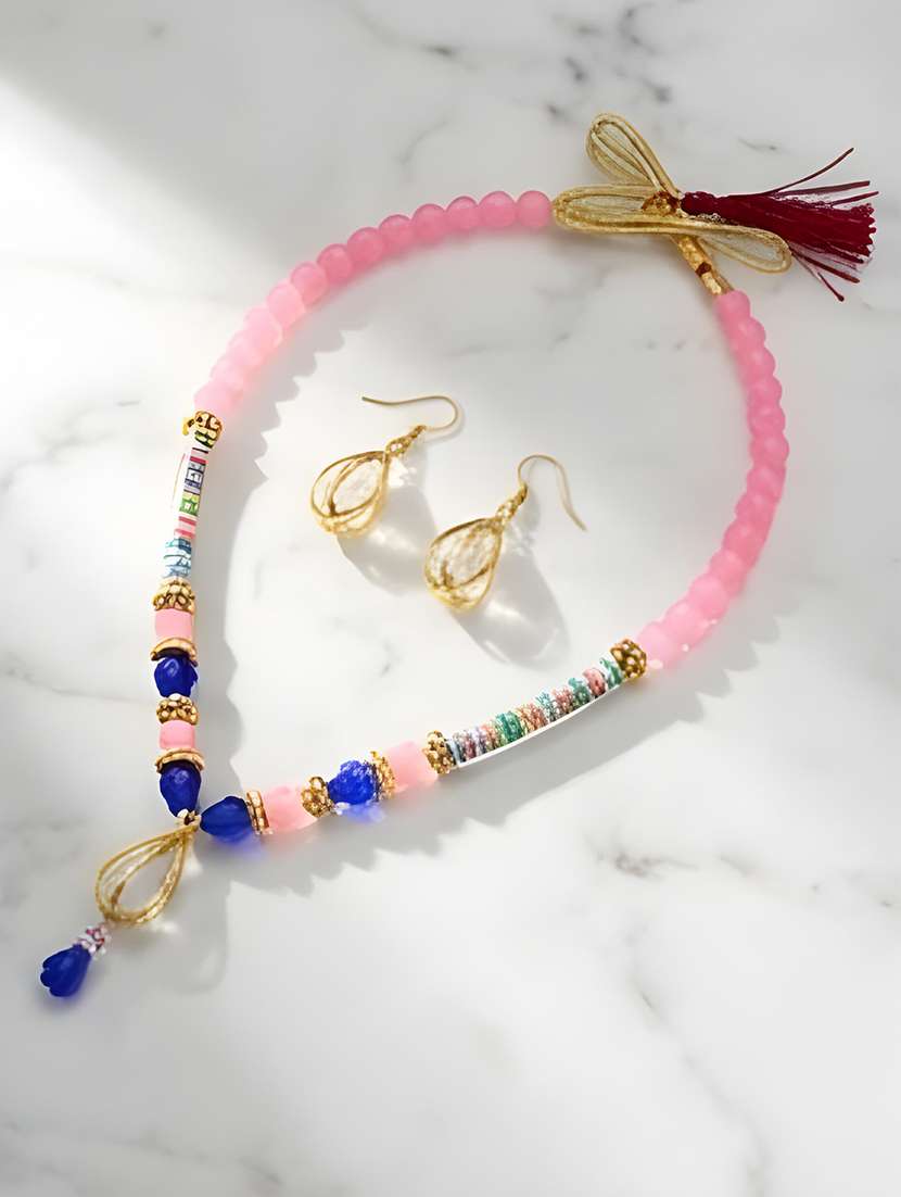 women pendant necklace set with earrings - 22373080 -  Standard Image - 4