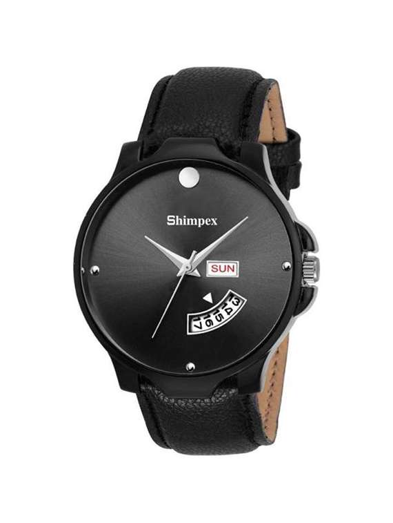 men classic edge analog watch 