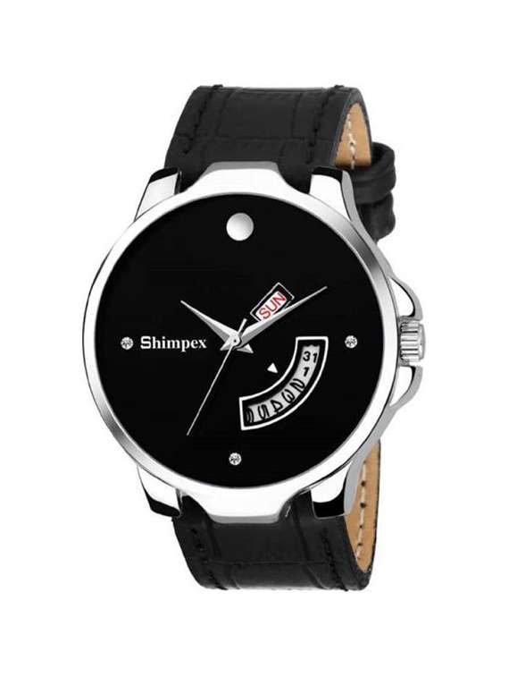 men classic edge analog watch 