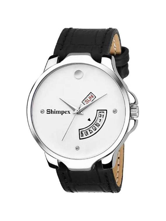 men classic edge analog watch 