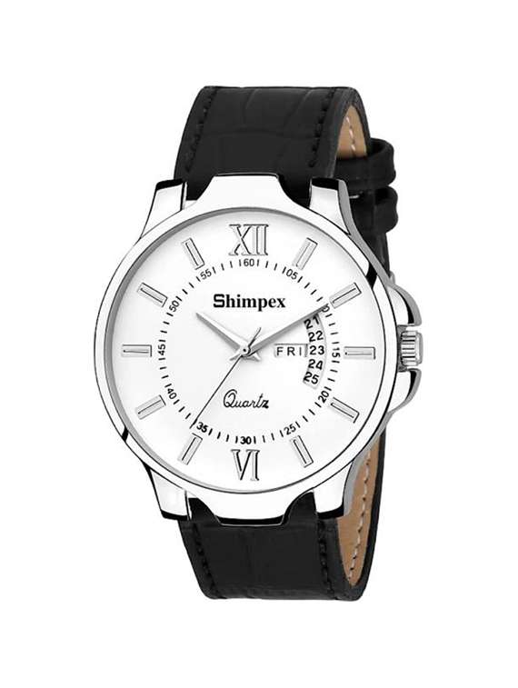 men classic edge analog watch