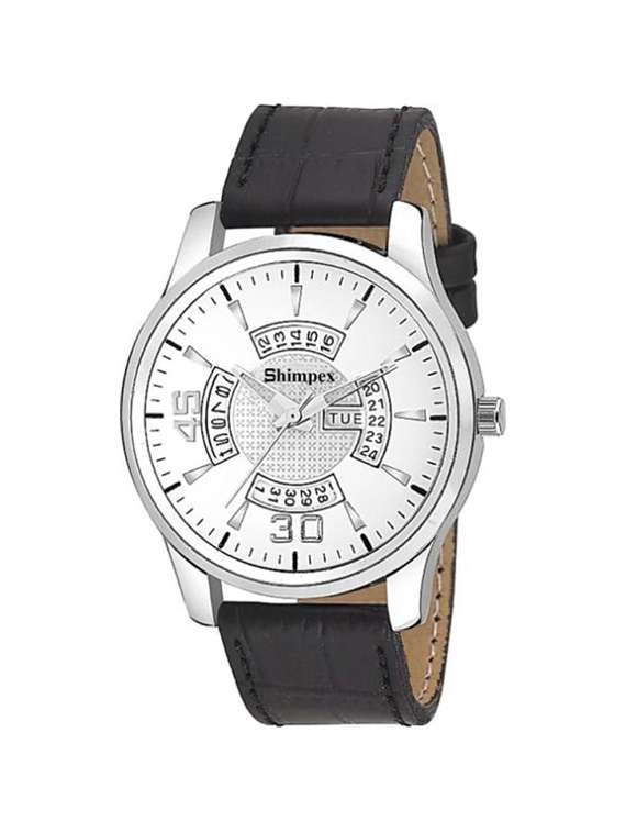 men classic edge analog watch 