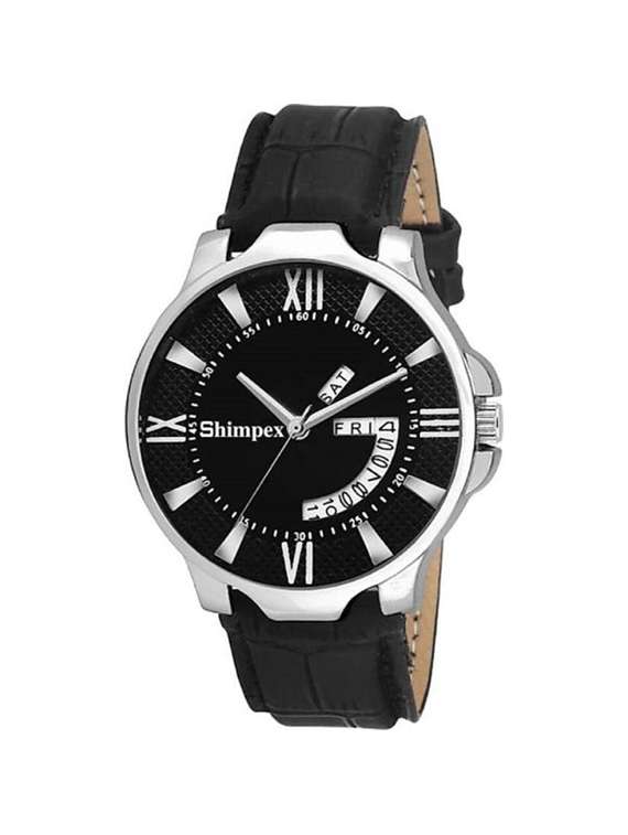 men classic edge analog watch