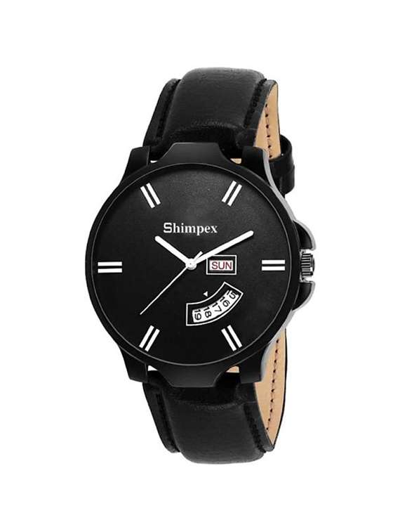 men classic edge analog watch