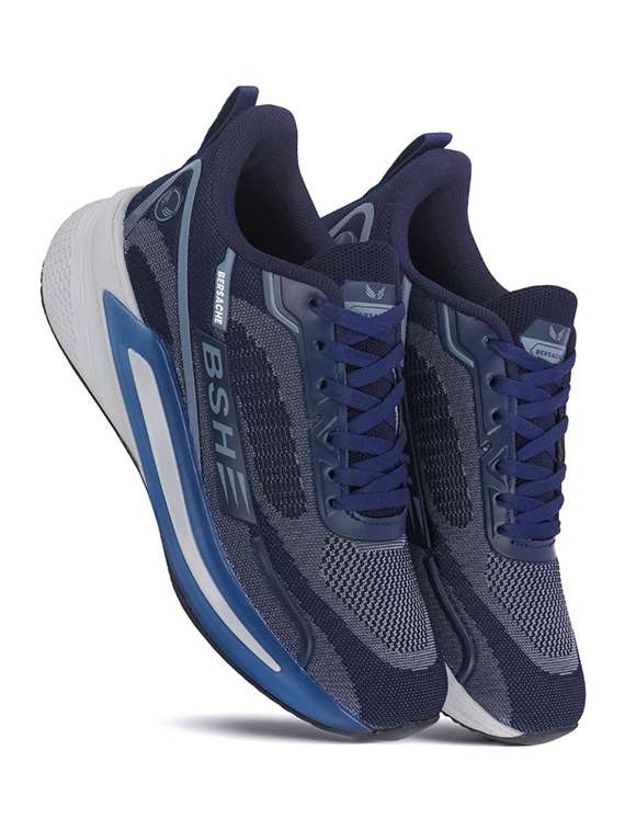 men navy blue sport shoe - 22373307 -  Standard Image - 1