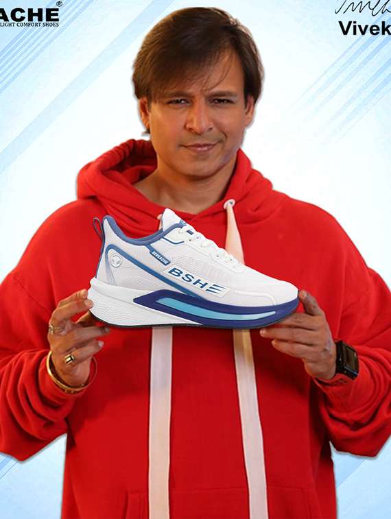 men white solid lace up sport shoe - 22373308 -  Standard Image - 4