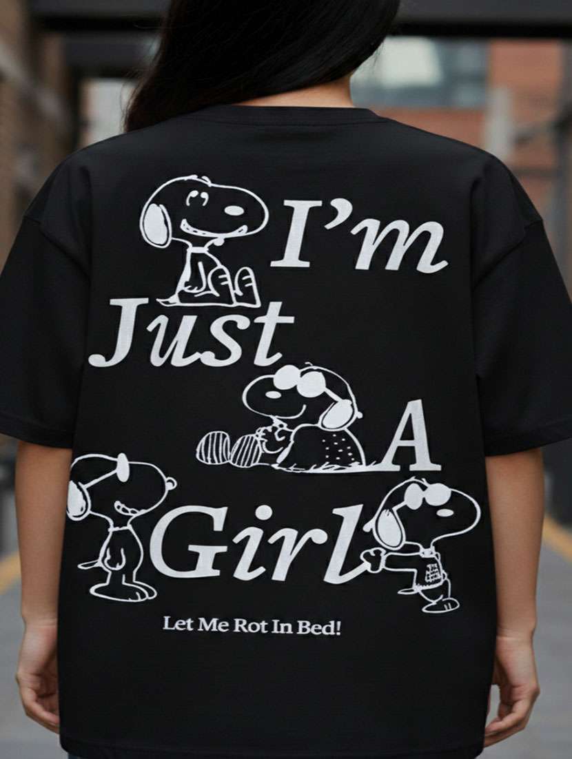 women printed short sleeve oversized t-shirt - 22373468 -  Standard Image - 4