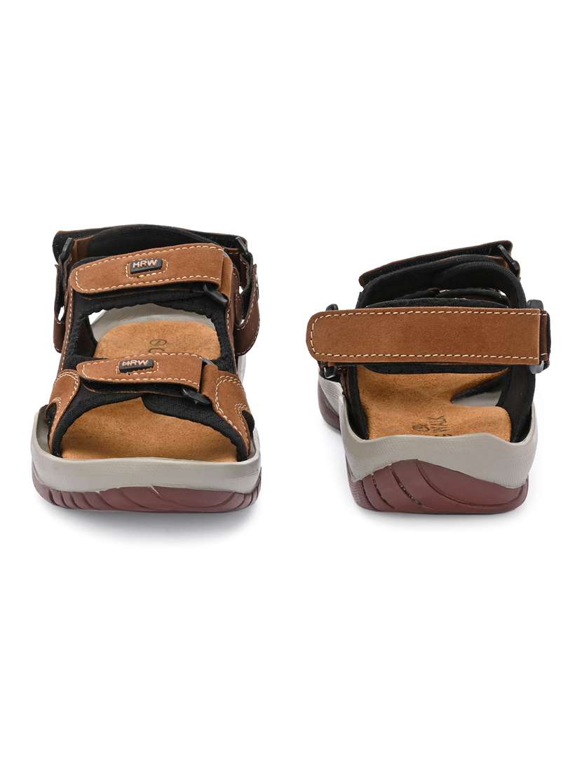 men solid back strap floater - 22373536 -  Standard Image - 4