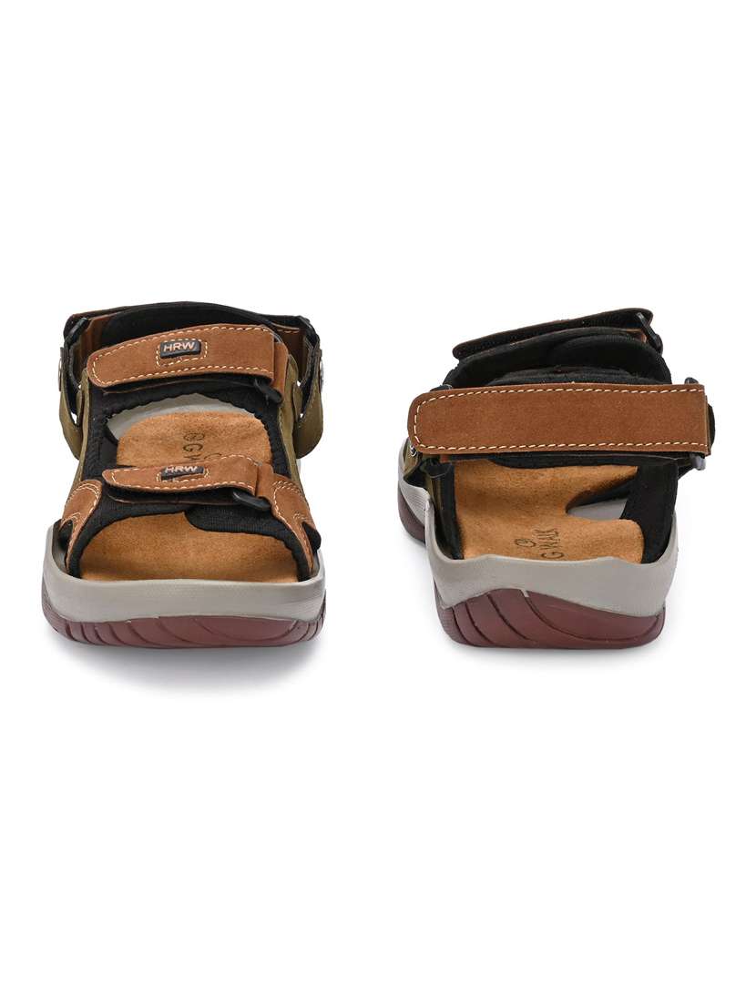 men solid back strap floater - 22373538 -  Standard Image - 4