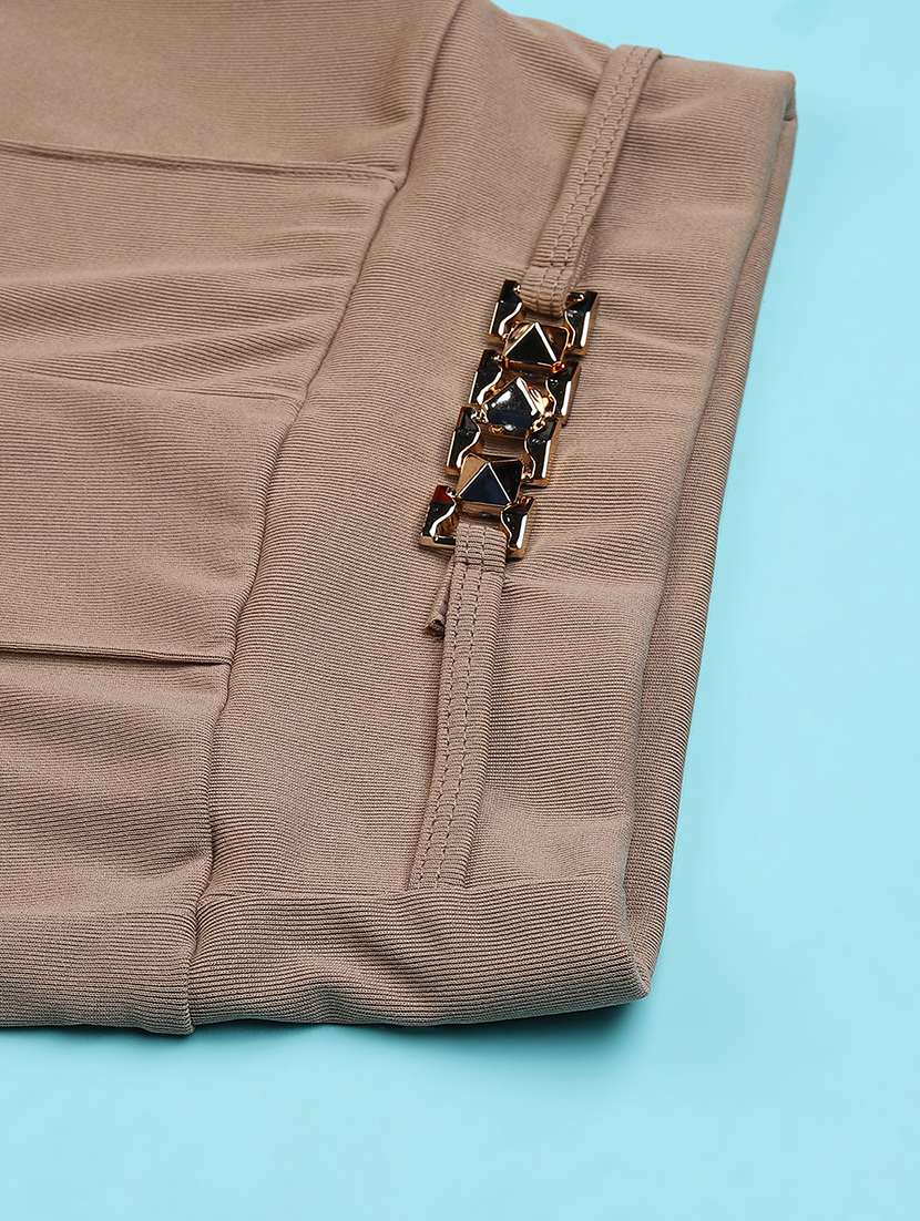 beige cotton palazzo trouser - 22374080 -  Standard Image - 4
