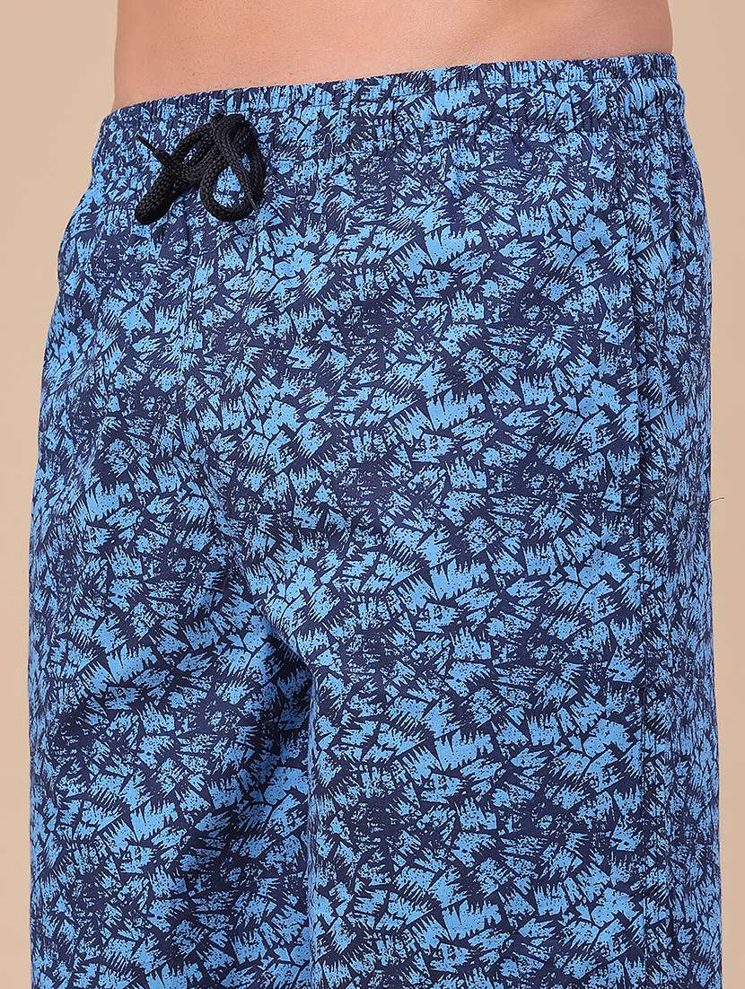 men printed mid rise regular fit shorts - 22374089 -  Standard Image - 1