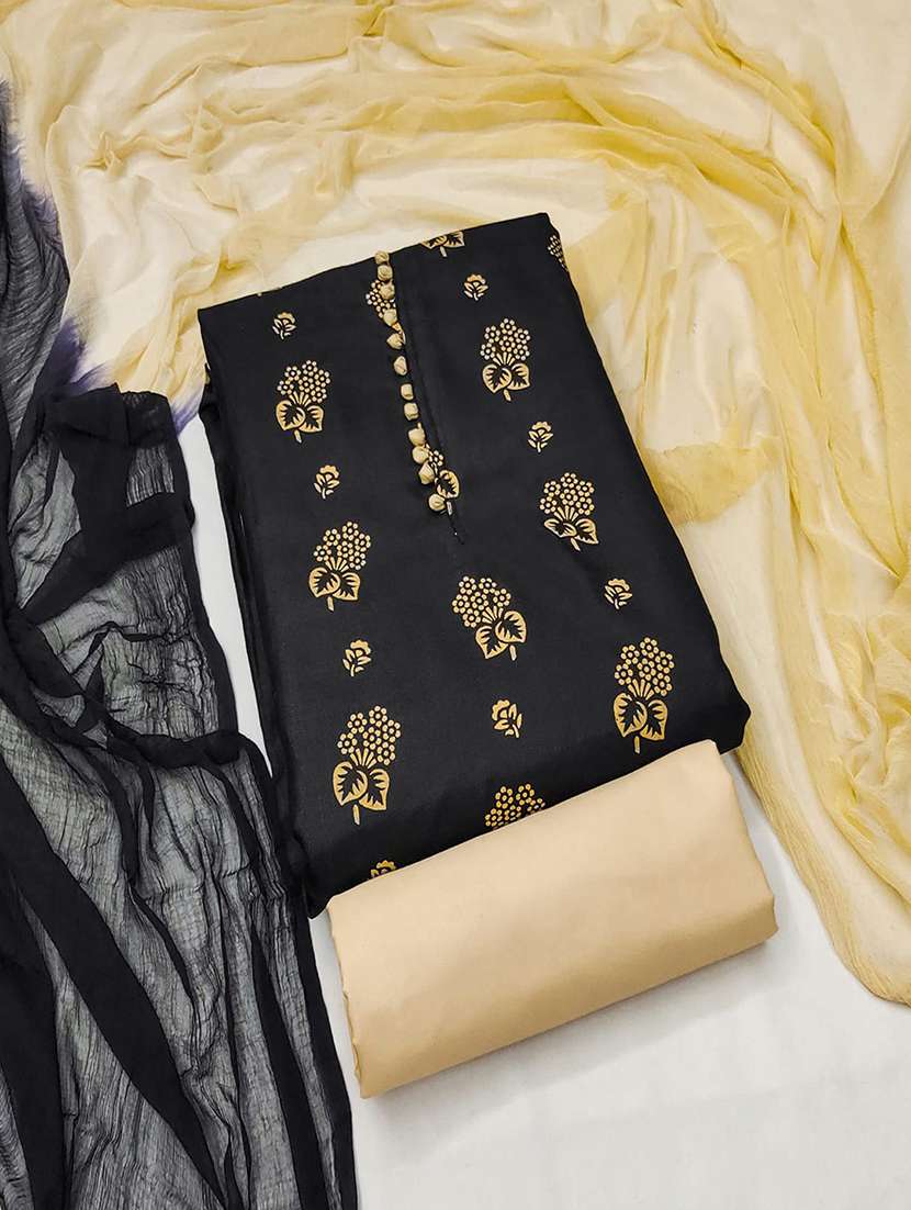 women floral printed unstitched suit set - 22374219 -  Standard Image - 1