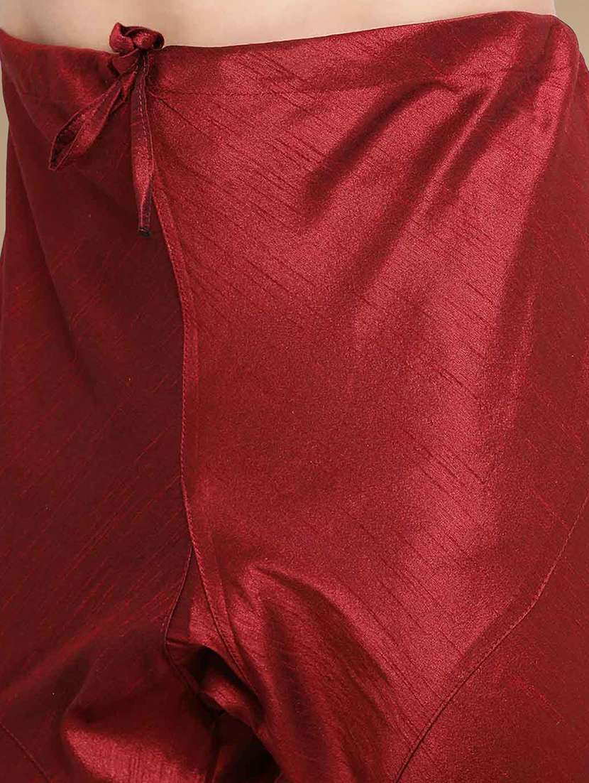 yellow fur kurta pyjama ethnic wear set - 22375426 -  Standard Image - 4