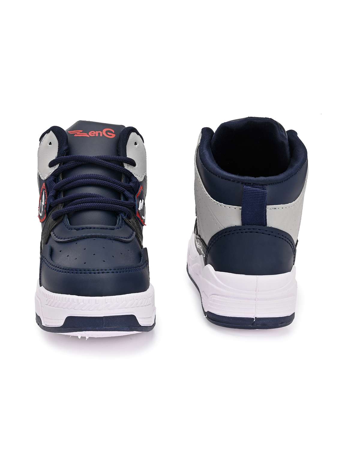 boys blue high-top sneakers - 22376657 -  Standard Image - 4