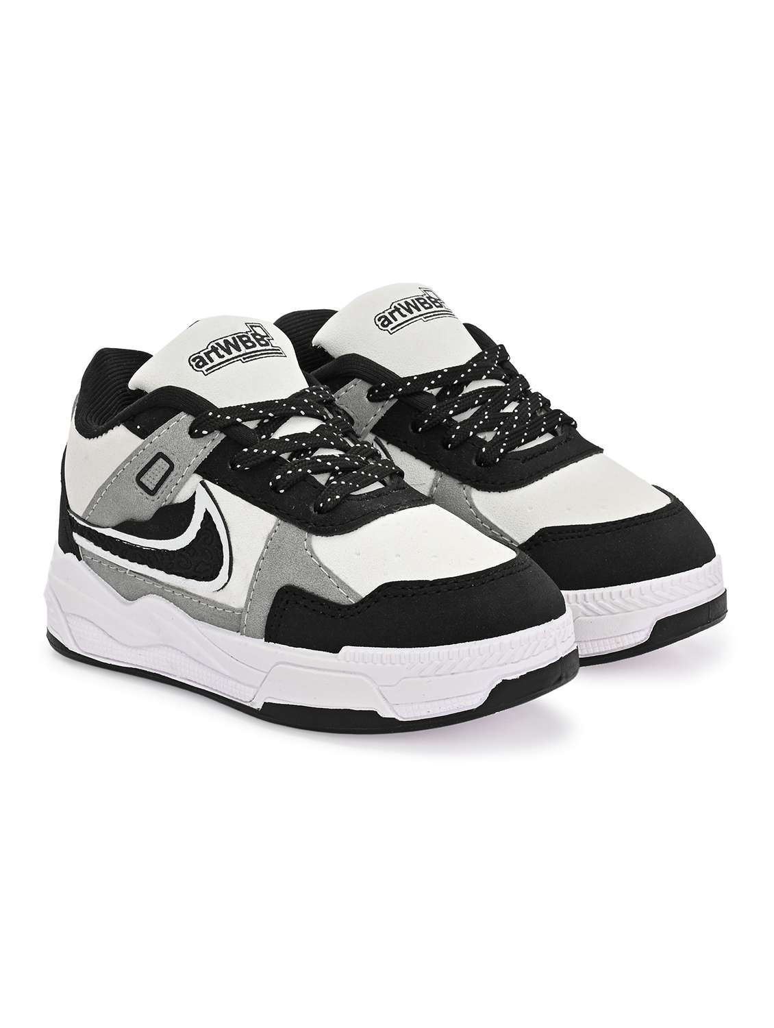 boys black sneakers - 22376660 -  Standard Image - 1