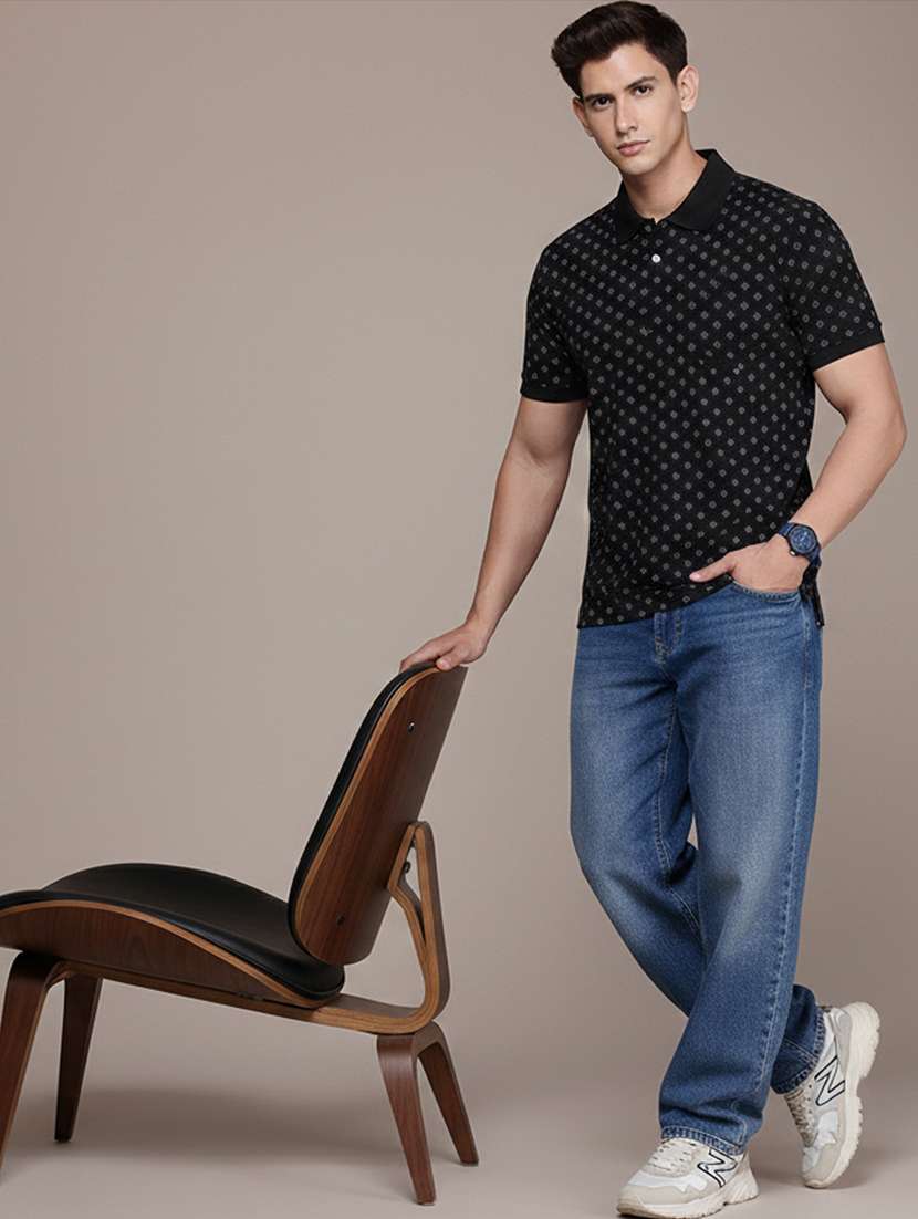 men short sleeve regular fit polo t-shirt - 22377147 -  Standard Image - 4