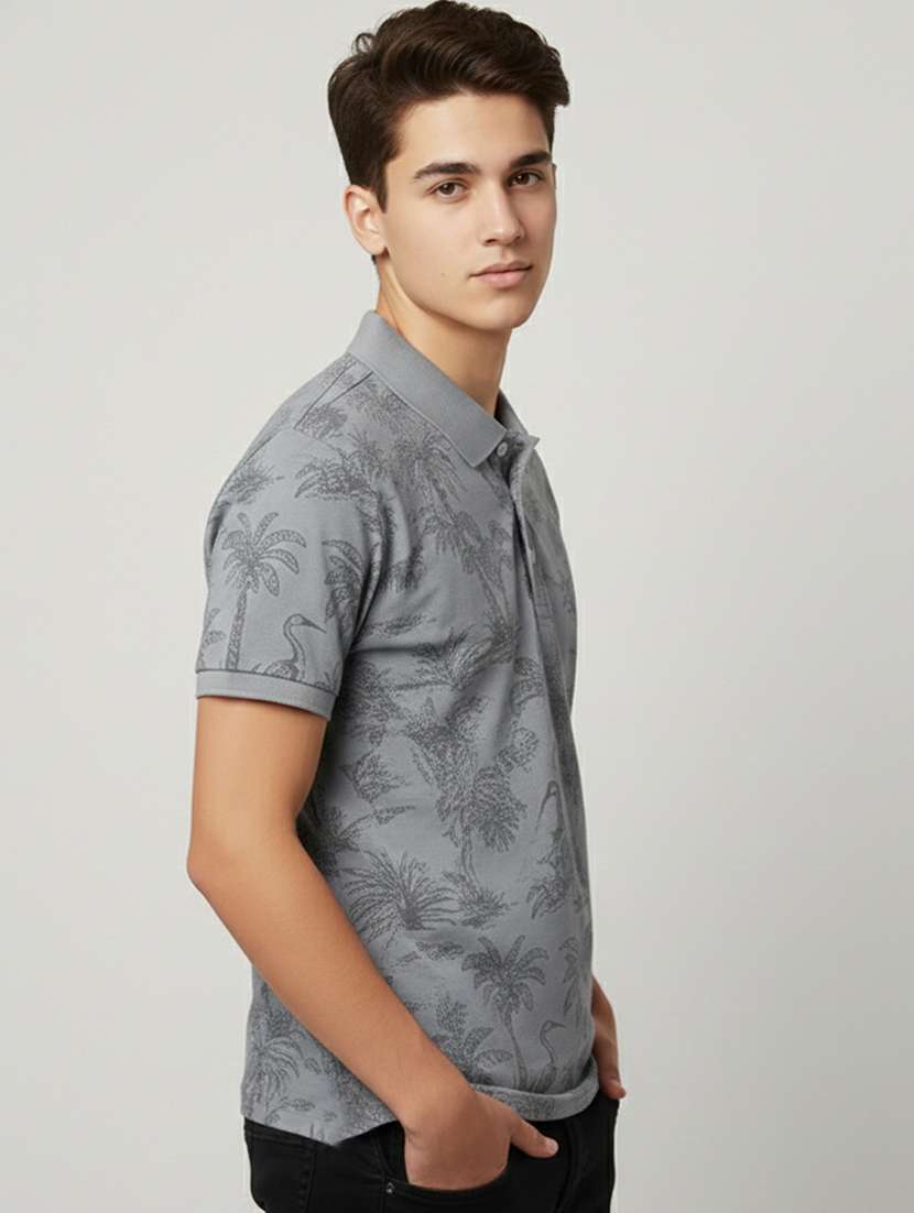 men short sleeve regular fit polo t-shirt - 22377221 -  Standard Image - 1