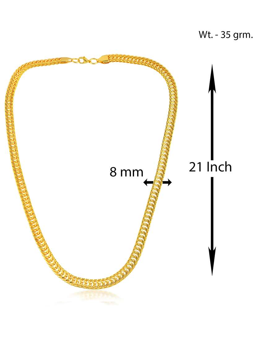 men gold plated chain - 22377223 -  Standard Image - 4