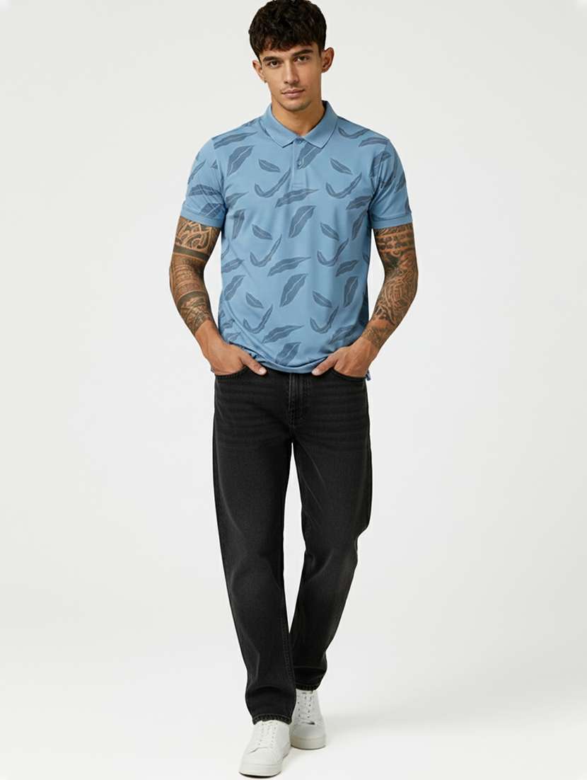 men short sleeve regular fit polo t-shirt - 22377267 -  Standard Image - 4