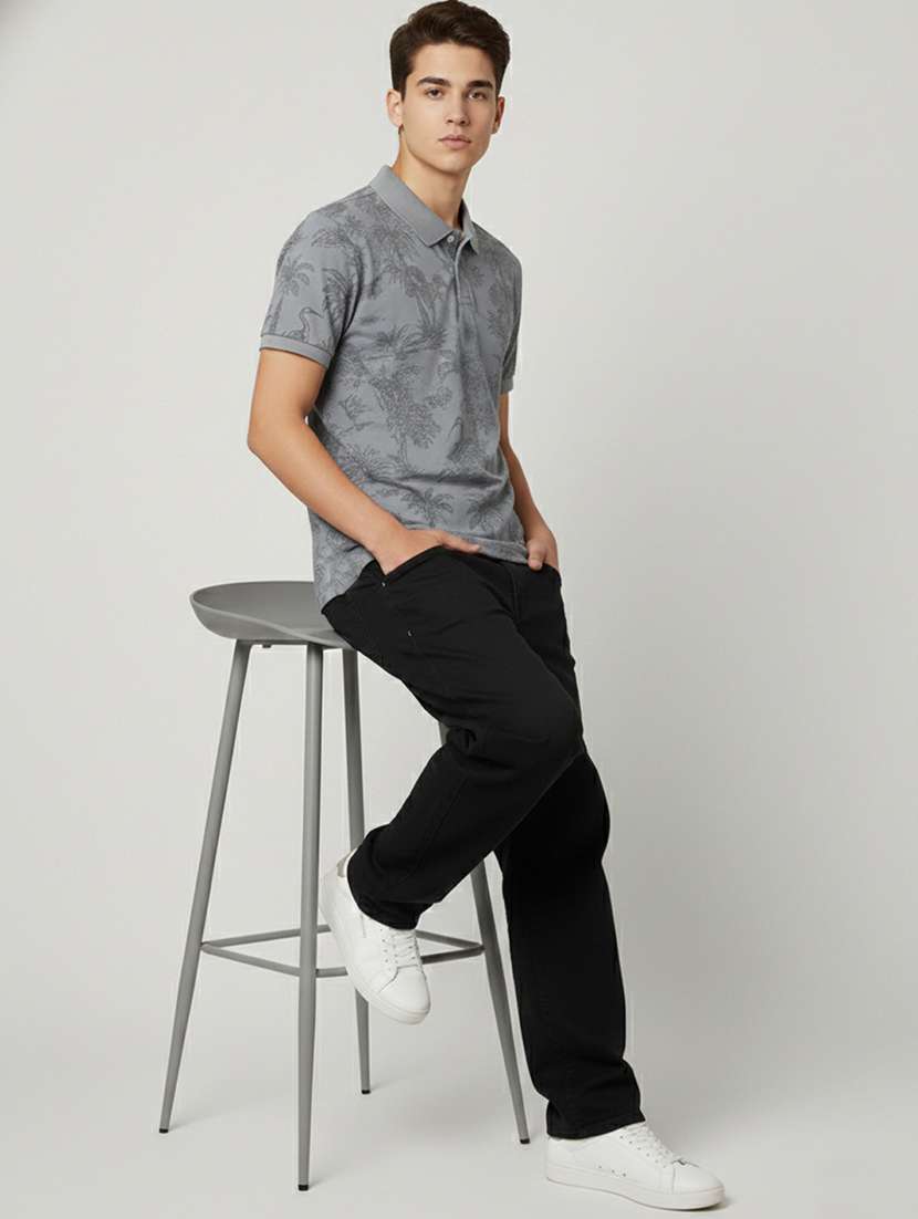 men short sleeve regular fit polo t-shirt - 22377268 -  Standard Image - 4