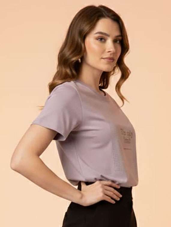 women printed short sleeve t-shirt - 22377465 -  Standard Image - 1