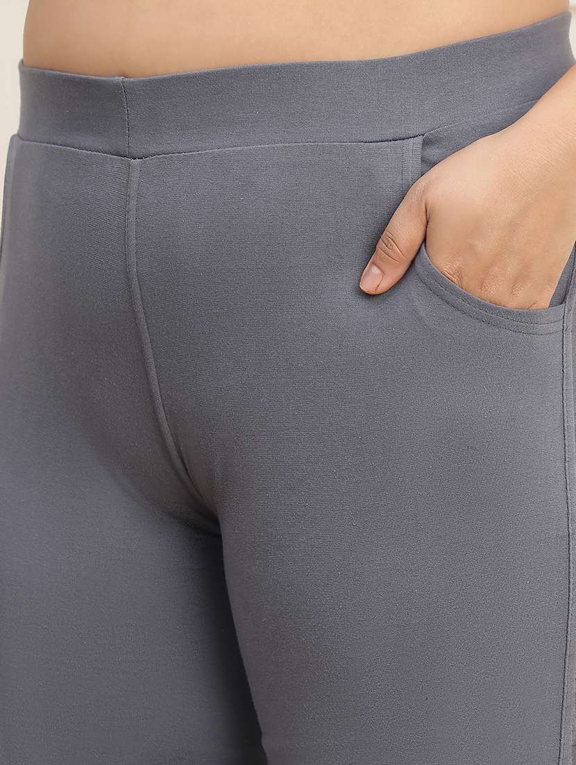 women pack of 2 plus size solid legging - 22378108 -  Standard Image - 6