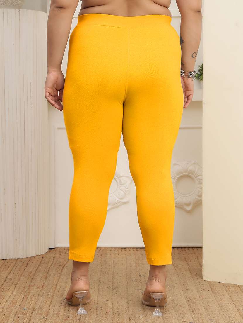 women pack of 2 plus size solid legging - 22378224 -  Standard Image - 4