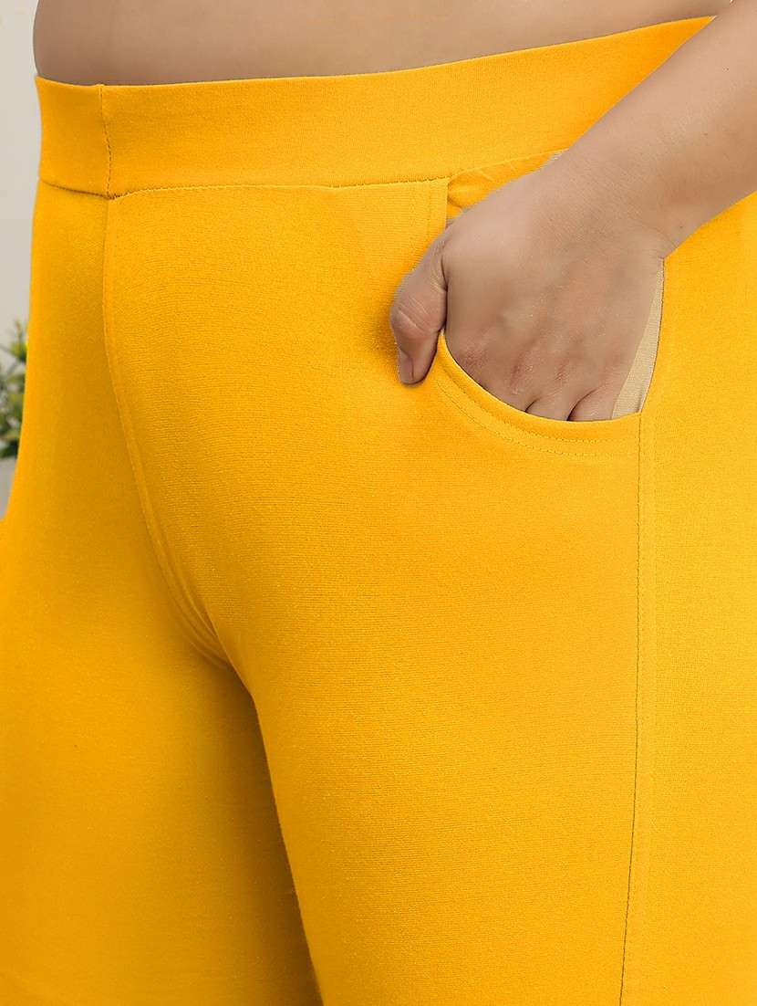women pack of 2 plus size solid legging - 22378224 -  Standard Image - 6