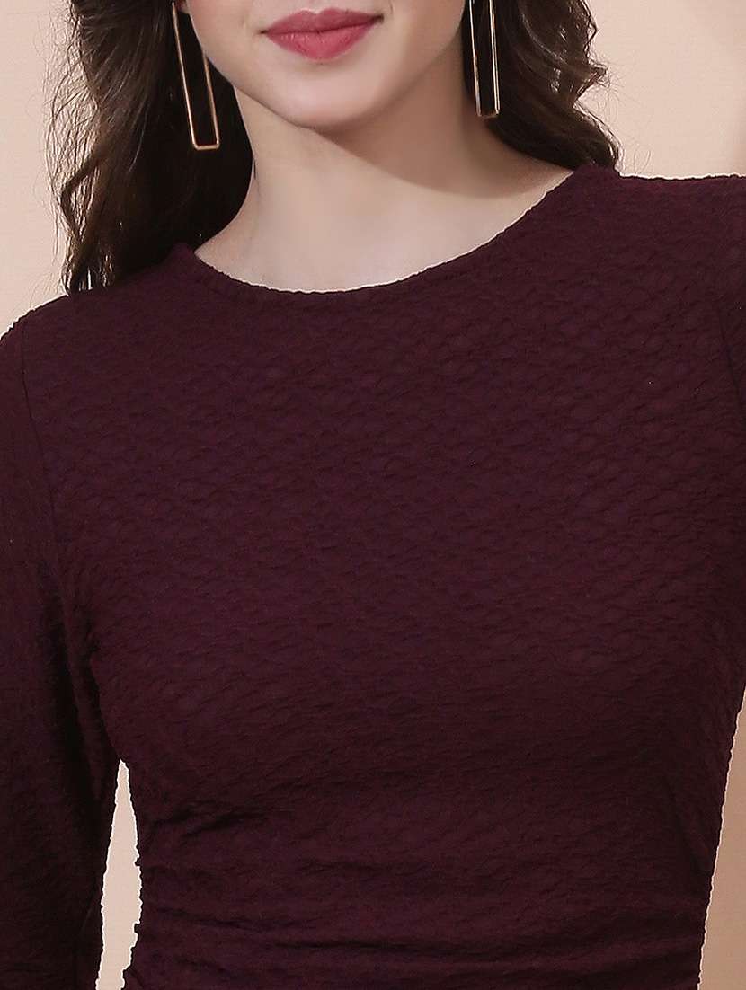 women solid bell sleeve sheath dress - 22378251 -  Standard Image - 1